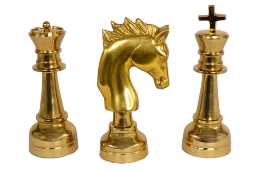 Oversized Horse Chess Sculpture